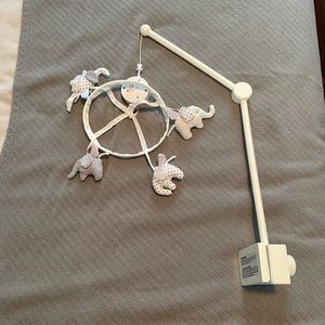 Pottery Barn Kids Flying Elephant Musical Crib Mobile